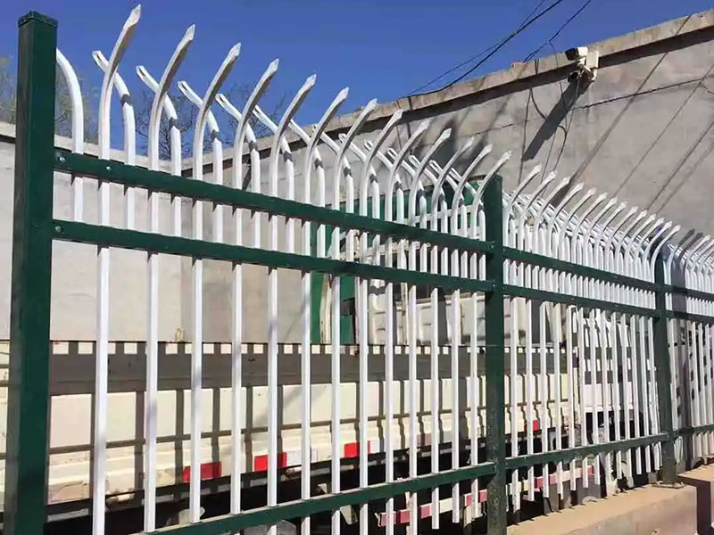 防攀爬鋅鋼護欄圖片