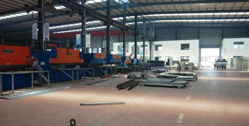 騰順護(hù)欄網(wǎng)生產(chǎn)車間